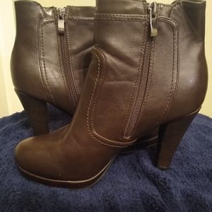 High heel ankle boots